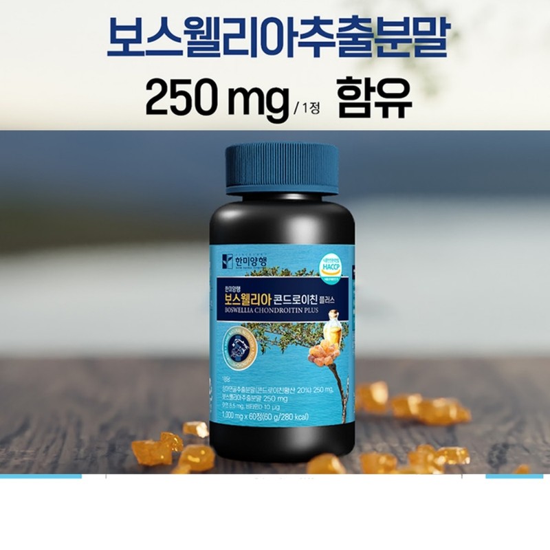 Boswellia joint Hanmi Corporation Chondroitin 3 boxes 6 months /