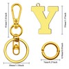 Initial Letter Keyring Initial Y Key Ring for Purse Handbags