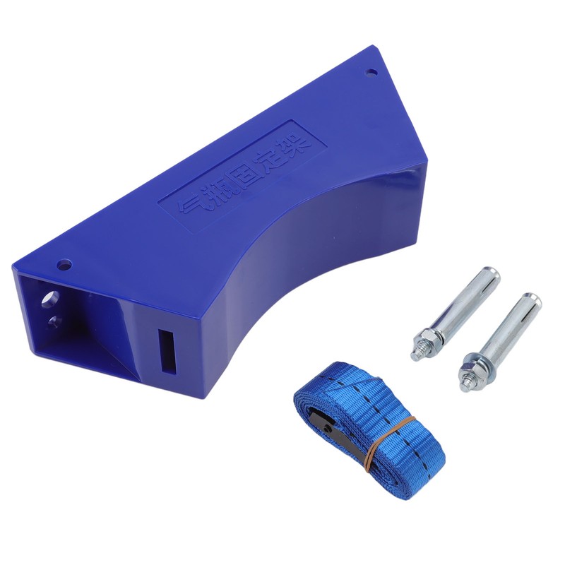 Gas Cylinder Holder Plastic Cylinder Wall Mounted Fixed Bracket with