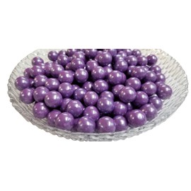 Mini Glimmer Gumballs 0.5 Inch (Purple, 2 Pounds)