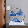 Aoderun 7" Moving Sand Art Liquid Motion with Light 3