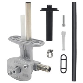 Petcock Fuel Valve Kit for Yamaha Bruin 350 Grizzly 660 350 with Knob Lever YFM350 YFM660 5KM-24500-10-00