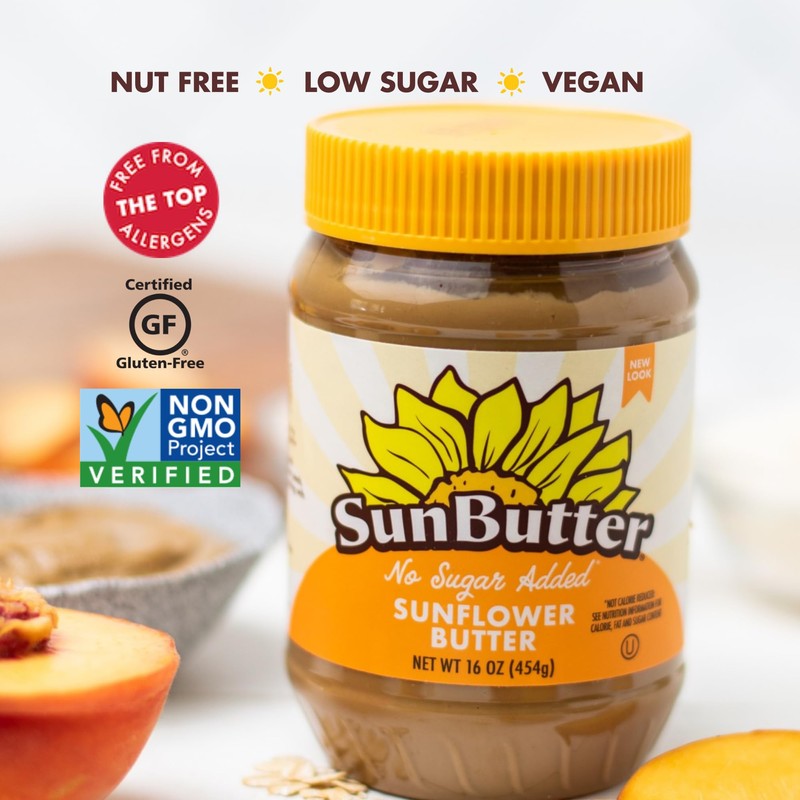 SunButter No Sugar Added Sunflower Butter
