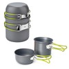 Camping Cookware Set Portable Camp Pot Aluminum Alloy Cooking Pot