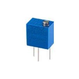 3262X-1-104LF, Res Cermet Trimmer 100K Ohm 10% 0.25W(1/4W) 12(Elec) Turn 1.78mm (7.37 X 4.32 X 6.35mm) Pin Thru-Hole Tube (5 Items)