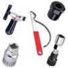 5pcs Repair Tools Kit Freewheel Removal Wrench + Crank Puller