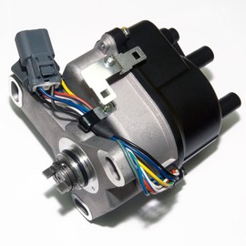MAS Ignition Distributor W/Cap & Rotor TD-60U Compatible with 1992-1996 Honda Prelude 2.2L JDM H22A DOHC VTEC OBD1 Replacement for 100-3117429 31-17429
