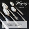 HAGERTY Silver Duster silver cleaning cloth with tarnish protection 55x35