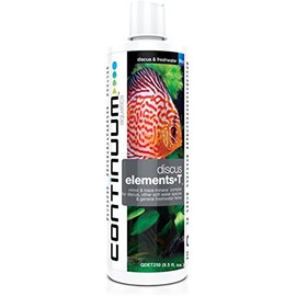 Continuum Aquatics Discus Elements-T - Minor & Trace Mineral Complex for Discus, Other Soft Water Species & Freshwater Fish, 250 ml