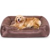 Dog Beds for Large Dogs, Rectangle Washable Pet Bed, Soft
