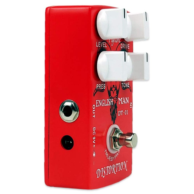 pigtone Pedal de efectos de guitarra PP-24 Classic Distortion analógico