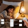 Powfloven E26 Rechargeable Light Bulbs with Remote and USB Charging,