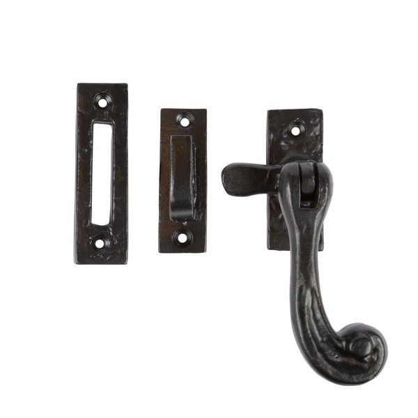Hammer and Tongs - Rustic Window Fastener - Right Handed