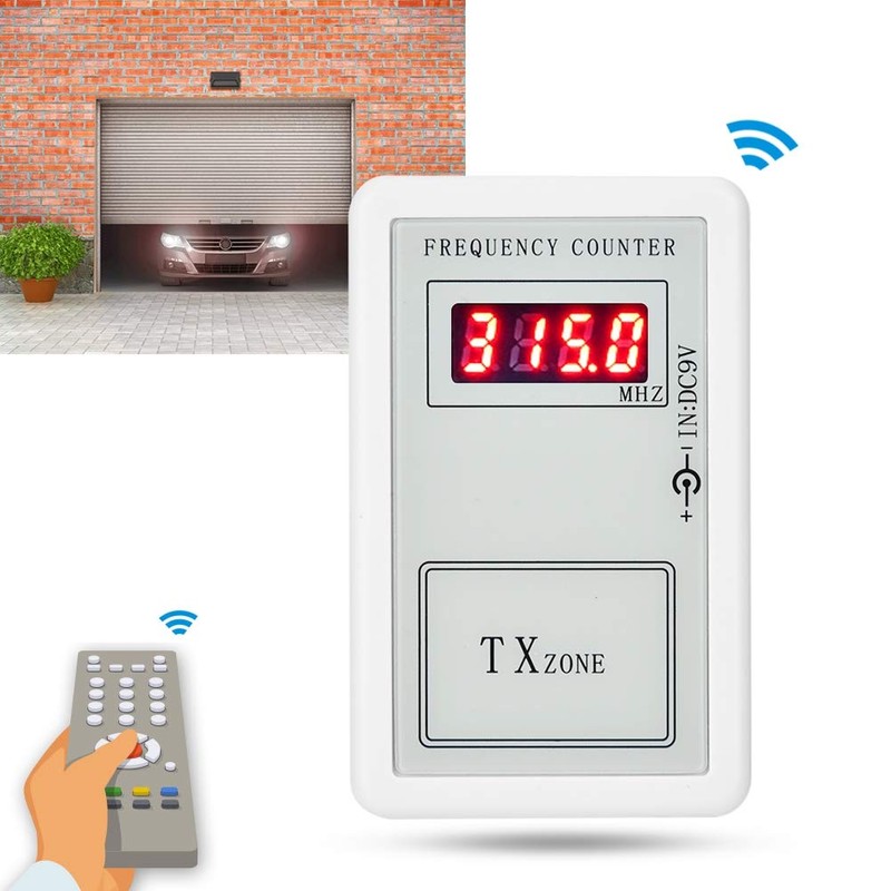 250-450 MHz Digital Frequency Meter Detector Cymometer, Wireless Remote Control