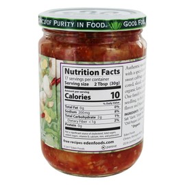Eden Foods Organic Kimchi Sauerkraut - 18 oz Jar