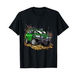 offroad land vehicle truck 4x4 4wd cruiser adventure dirt T-Shirt