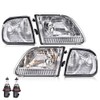 Headlights Headlamp Assembly Faros Conjunto De Faros Compatible with Ford