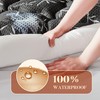 PRIMESOFT 100% Waterproof Full Size Mattress Topper, Thick Pillow Top