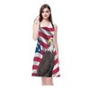 WONDERTIFY American Flag Eagle Apron,Patriotic Symbol USA Flag Stars and