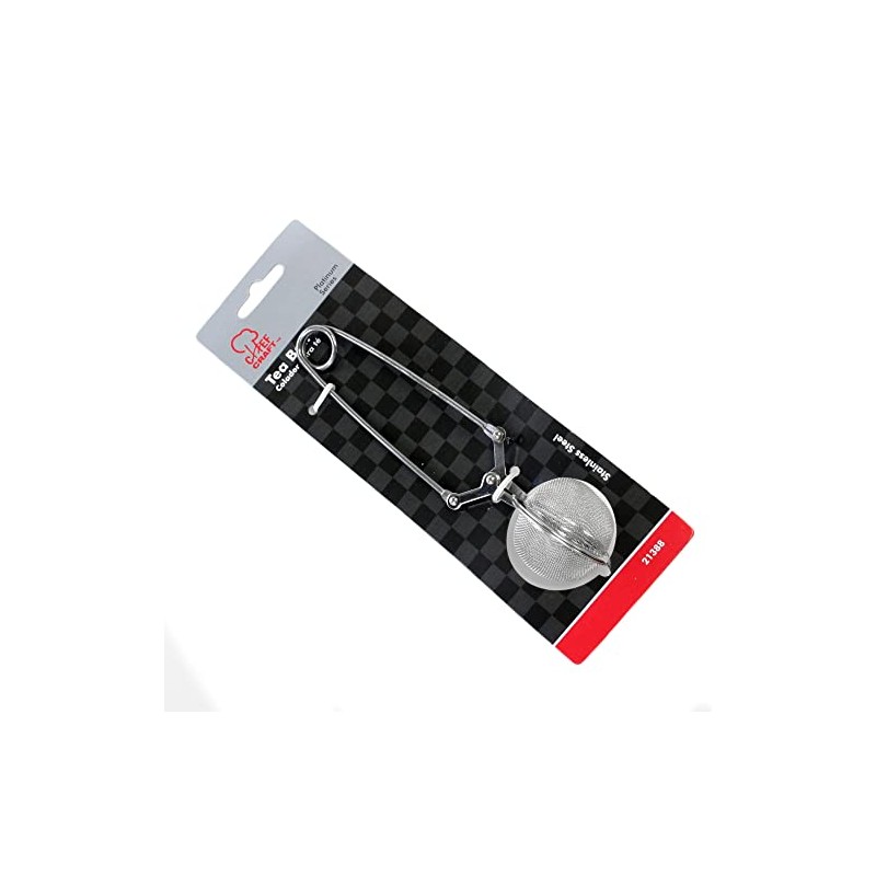 Chef Craft Select Tea Ball, 6 inches in Length, Stainless