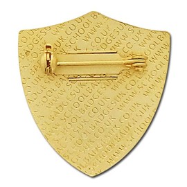 Prefect Shield Badge Lapel Pin (Green)