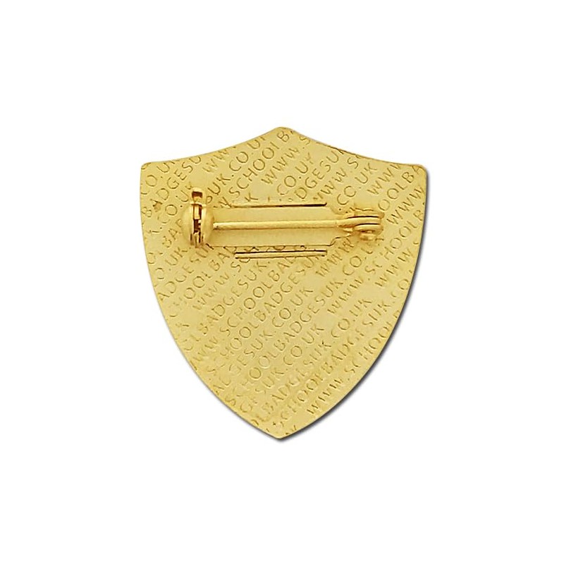 Prefect Shield Badge Lapel Pin (Green)