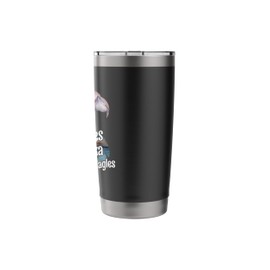 Haines Alaska Valley of the Eagles Souvenir Novelty Graphic Stainless Steel Insulated Tumbler