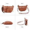 Fanny Packs Waist Bag for Women-Fashion Crossbody Bags Chest Purses