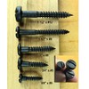 Rustic Pyramid Head Wood Screws #8 X 3/4", This is