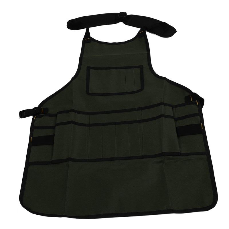 Work Apron Multi Pocket Waterproof Oxford Cloth Tool Bag Pouch