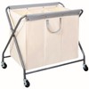 STORAGE MANIAC 160L Laundry Hamper with Wheels, Rolling Laundry Basket,
