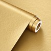 WESTICK Gold Stainless Steel Contact Paper for Appliances Textured Gold