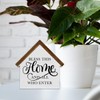 Rustic Home Decor, Bless This Home and All Who Enter