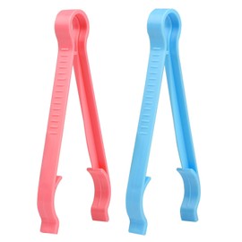 2 Pieces Baby Bottle Tongs Multifunction Skid Bottle Clips Anti-Scalding Bottle Clips Sterilized Forceps for Infants Newborns