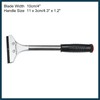 TUCKBOLD Black Plastic Coated Handle Metal Blade Car Cleaning Ice