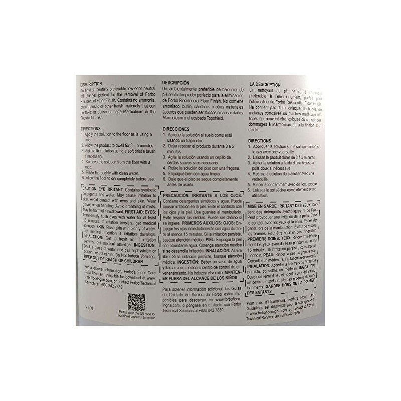 Ready to Use Floor Finish Remover Gallon