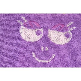 Marushin Mini Towel Barbapapa Belface 5525001600 Approx. 5.9 x 5.9 inches (15 x 15 cm)