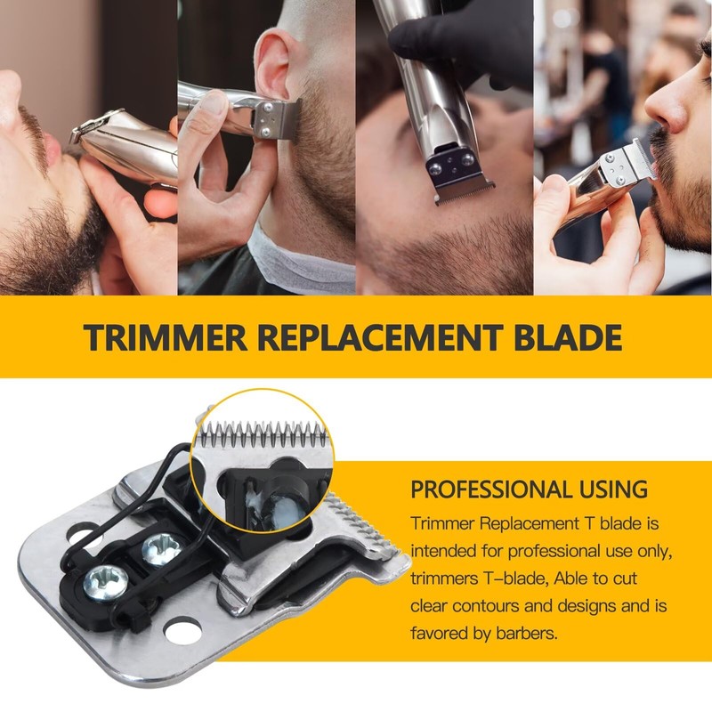Trimmer Replacement T Blade Set #32105 - D7#32655 D8#32400, Carbon