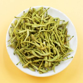 TEARELAE - Dried Honeysuckle Tea - 2oz/57g Top Grade - 100% Natural Lonicera Japonica Herbal Tea - Pure Natural Honeysuckle flowers Jin Yin Hua - Help Boost Immunity