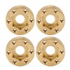 4PCS RC Wheel Hex Hub Adapter 1.9 2.2in Rustproof Widen