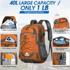 40L Packable Backpack Waterproof Hiking Backpacks Lightweight Outdoor Sport Travel