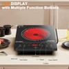 Cooksir Single Burner Electric Cooktop, Portable One Burner Electric Stove,