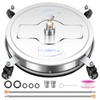 19" Pressure Washer Surface Cleaner with 4 Wheels - Stainless