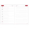 Daigo Notebook 2026 Schedule Book, Appointment Weekly Left, B5, Black,