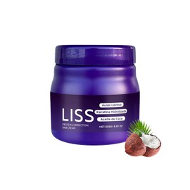 Liss Alisado, Crema Alisadora- Formaldehyde-Free Protein Treatment for Silky Frizz-Free Hair
