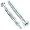 Confirmat Screws (Pack of 50) Hex Socket Steel Allen Flat
