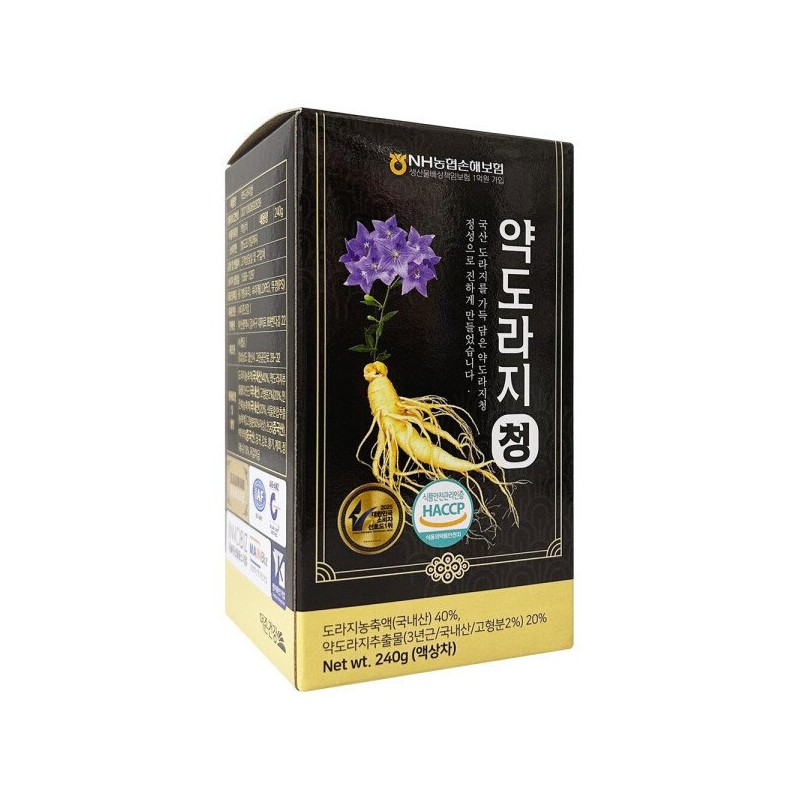 Douzone Health 더존건강 약도라지청 국내산 3년근 약도라지 240g 3개 Deozon