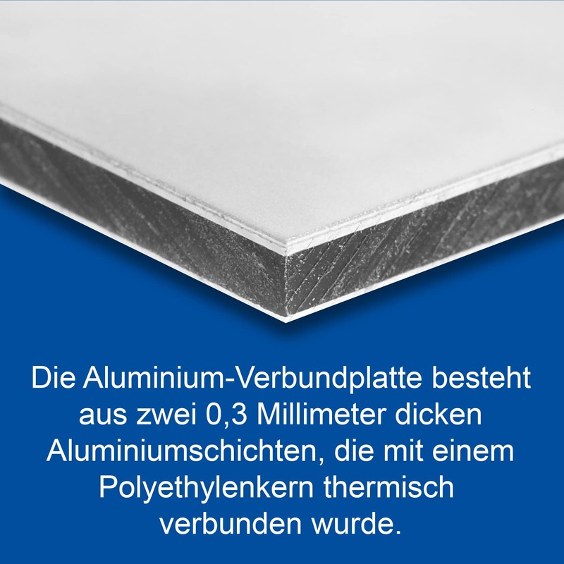 Sign 20 x 30 cm Aluminium Composite Panel for Fence