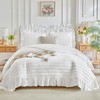 Ruffled Quilt Set Queen Size 92 * 92in - 3