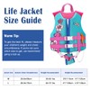 HeySplash Life Jacket for Kids (Suitable for 37-55 lb), Children
